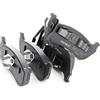 RIDEX 402B0382 Set d'assale Kit pastiglie freni Posteriore con clip pistone Compatibilità con JEEP CHEROKEE KJ
