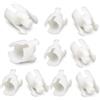 Bettecso 10 pz Auto Frizione Cilindro Maestro Clip Fibbia per Citroen Elysee C2 C3 C4 C5 C6 per Peugeot 307 308 408 3008 207 2182 J6 Clutch Master Cylinder Buckle Clip Car 9801271180 9676534480 (Set 10 pz)