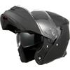 ANYPASS Casco Modulare 950, Doppia Visiera con Protezione UV, ECE 22.06, per Uomo e Donna, Touring e Città, Taglie S-XXL (Nero opaco, XXL)