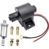 QIEFOAD FEP304SV Kit pompa carburante 1-2Psi adatto per Posi-Flow sostituzione 7-Gph 12V con raccordi 1/8-27 NPTF