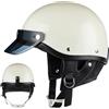 Kasmole Casco Mezzo Guantoni Uomo - Copricapo per Biker,Design Areo con Visiera per Pendolari Skateboard Scooter Bici