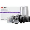 3M 26000 PPS 2.0 - Kit Tazza per Pistola a spruzzo, coperchi e Liner, Standard, Filtro da 200 Micron, 623,7 g, Nero, Argento