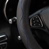XFSRG Coprivolante Auto Copri Volante Coprivolante Universale Copristerzo Rotondo Copertura Elastica Antiscivolo con Motivo Ondulato per Volante Auto Comfort di Guida e Protezione Quotidiana