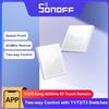 SONOFF T2EU-RF Wall Panel Sticky 433MHz RF Remote Wireless 1-3 Gang controllo bidirezionale con interruttori a parete 4 chpror3 RFR2 TX