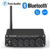 Fosi Audio (Audio BT30D amplificatore di potenza Audio Bluetooth 2.1 canali Bass & Treble Control Amp Audio Subwoofer 100W 50W x2 Sound Amp