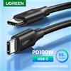 UGREEN PD100W Cavo da USB C a USB C per iPhone 17 16 MacBook iPad Cavo di ricarica rapida 5A 100W Tipo C Cavo PD per caricabatterie rapido USB C