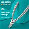 MR.GREEN Tronchesi per cuticole Innovativi forbici per cuticole Tagliabordi a molla incorporati Trimmer Rimozione della pelle morta ManicureStrumento di bellezza