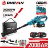 NONE ONEVAN 3500W 200Bar Brushless Elettrico Ad Alta Pressione Lavatrice Auto Generatore di Schiuma Lavatrice Auto Utensili Elettrici Per Makita 18V Batteria Spille