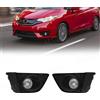 MAGIC COLORM DRL Fendinebbia Lampada di marcia diurna a LED per Honda Fit JAZZ 2014 2015 2016 2017 Fili Interruttore Relè Paraurti Guida Accessori auto