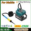 Turpow Strumento per saldatore a batteria per Makita BL1830 con batteria 18V 5000mAh per macchina per saldatore BL1815 BL1840 BL1850 BL1860