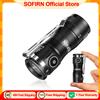 Sofirn SC13A Anduril Potente Luce 519A 1300lm Tattica 18350 Torcia Ricaricabile 5000K Alta CRI Portachiavi Torcia Di Emergenza