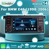 wondefoo 2 DIN 7 ''schermo Wireless Carplay Android 14 autoradio autoradio per BMW E46 M3 Rover75 MGZT 1998-2006 lettore multimediale