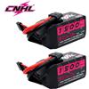 CNHL 2PCS CNHL 4S 14.8V Lipo Batteria 1100mAh 1300mAh 1500mAh 130C Con Spina XT60 Per FPV Aereo Drone Quadcopter Elicottero Hobby
