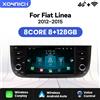XONRICH Lettore autoradio per Fiat/Linea/Punto Evo 2012-2015 sistemi intelligenti per auto Android per Wireless Apple Carplay 8GB + 128GB GPS 4G Wifi