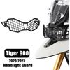 RVICHMOTO Faro del motociclo Protezione Della Protezione Per Triumph Tiger 900 TIGER900 GT Rally Pro 2020-2023 Testa Luce di Protezione Griglia di Copertura