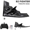 JIKEFUN Aereo RC B2 2CH FX632, Aliante Telecomandato 2.4G con Apertura Alare di 34cm, Drone Giocattolo per Adulti, Regalo di Compleanno