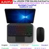 AJIUYU Custodia con tastiera per Lenovo LEGION Y700 2025 TB322FC 8.8 Cover Funda per Legion Y700 1a 2a 3a 4a 5a Generazione Custodia per Tablet da 8.8 pollici