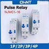 CHNT CHINT NJMC1-16 1P 2P 3P 4P DC 24V AC 220V NJMC1 16A Relè di segnale di impulso a impulsi