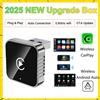 XUDA Wireless CarPlay Android 2026 Nuovo Smart Auto Adattatore Hassle-Free Plug & Play Stabile BT WiFi Connect OTA Aggiornabile Misura 99% di Veicolo