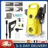 NONE Idropulitrice elettrica ad alta pressione 220V, 1500W, 135bar, 5,60 L/min, 10M Ugello a pressione regolabile per tubo dell'acqua per la pulizia del giardino domestico dell'auto