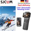 SJCAM Videocamera tascabile SJCAM C400 4K con stabilizzazione, WiFi per viaggi Vlogging e registrazione portatile in famiglia Touch Screen Streaming live
