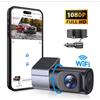 Eye4U Nuovo 1080P Dash Camera Registratore per veicoli WiFi DashCam Smart Car Videoregistratore APP Controllo Visione notturna 360 ° Rotazione per tutte le auto