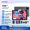 KINGRID T90 Tablet PC Android 15 con Tastiera BT, Mouse - Gemini AI, 24GB (8+16) RAM 128GB ROM, Octa Core T615, Tablet da Gaming 11 Pollici Android