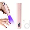 NONE YIKOOLIN Mini lampada UV portatile per asciugatura rapida delle unghie in gel per strumenti per salone domestico Penna torcia professionale per fototerapia delle unghie