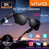 VIVO Xiaomi 8K Smart Glasses 1200MP HD Camera Bluetooth Chiamata Chat GPT Assistente vocale Lettore musicale Tradisci AI Occhiali da sole Nuovo