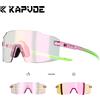 kapvoe Occhiali da Sole Kapvoe alla Moda per Uomo, Lenti Fotocromatiche, Leggeri, per Ciclismo, Bici, Donna, Protezione UV400, per Escursionismo