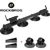 ROCKBROS Portabici da Tetto a Ventosa per 2 Biciclette, Installazione Rapida, Accessorio per Auto e Ciclismo