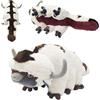 Bandai Peluche di Appa e Momo da 45-53cm, Ispirati ad Avatar: L'Ultimo Dominatore dell'Aria, Giocattoli Morbidi Imbottiti, Regali per Bambini