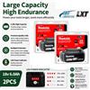Makita Batteria al Litio Originale Makita 6Ah per Makita 18V, Compatibile con BL1860B BL1840 BL1830B BL1850B BL1850 BL1860 BL1815, Batteria di Ricambio