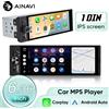 AINAVI Autoradio 1Din 6.36 Pollici, Lettore Multimediale MP5, Carplay Wireless, Android Auto, USB, AUX, TF, Type-C, Bluetooth, Telecamera Posteriore