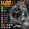 LIGE Nuovo Smartwatch da Esterno con Batteria Grande da 1400mAh, Schermo AMOLED da 1.7", Torcia LED, Chiamate Bluetooth e Monitoraggio della Salute