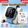 Lenovo 2026 Nuovo Smartwatch GPS 5G per Bambini con Chiamata Video SOS, Scheda SIM, Fotocamera HD, Impermeabile, per Ragazzi e Ragazze, Supporta Auricolari