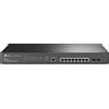 TP-LINK TP-Link JetStream TL-SG3210XHP-M2 switch di rete Gestito L2+ 2.5G Ethernet (100/1000/2500) Supporto Power over Ethernet (PoE) 1U Nero TL-SG3210XHP-M2