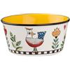 Egan Bowl Collezione Cocoricò. Oggetto Realizzato in Porcellana di Colore Giallo. La referenza è 228018.