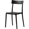 Connubia Set 4 Sedie Argo CB/1523 Colore Nero Opaco
