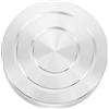 GLEAVI Tornio da Ceramica Manuale in Lega di Alluminio, Rotazione Stabile | Struttura Precisa, Uso Versatile per Argilla e Scultura, Finitura Elegante, Colore Argento