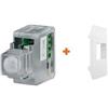 CSI Keystone sensore infrarossi 12V incasso filare compatibile Vimar Linea bianco
