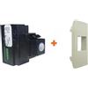 Sirsen sensore incasso 12V doppia tecnologia filare universale compatibile Vimar Linea canapa - DT-KEY-LINEA-CA