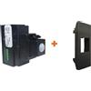 Sirsen sensore incasso 12V doppia tecnologia filare universale compatibile Vimar Linea nero - DT-KEY-LINEA-NE