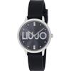 Liu Jo - Orologio Sportivo da donna al quarzo in silicone - Modello Couple Essence TLJ2521 - Orologio con cristalli nel quadrante e bracciale in acciaio omaggio