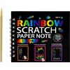 Generic Quaderno da grattare con carta da disegno, per bambini, ragazzi, studenti, aule, casa, viaggi, aereo, asilo, sala giochi, feste, compleanni, Natale