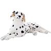 HOMEXYLYL Peluche realistico for cani, animali di peluche multirazza, figurine decorative con morbidi cuscini for gli amanti degli animali domestici(Dalmatian,30cm/11.8in)
