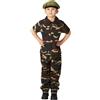 Rubie's da Ragazzi Mimetico Soldato Forze Armate Militare Ragazzo Costume Travestimento 3-8 Anni - 7-8 Anni