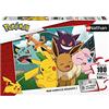 Nathan - Puzzle per bambini - 100 pezzi - Pikachu e i Pokémon - Ragazza o bambino a partire da 6 anni - Puzzle di alta qualità - Cartoncino spesso e resistente - Animato - 86774