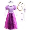 Lito Angels Children's Apparel Lito Angels Abito Principessa Medievale Viola con Accessori, 9-10 Anni 140