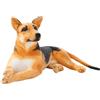 HOMEXYLYL Peluche realistico for cani, animali di peluche multirazza, figurine decorative con morbidi cuscini for gli amanti degli animali domestici(German Shepherd,30cm/11.8in)